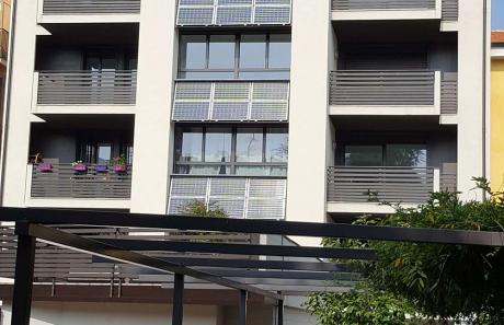 Pannelli solari su abitazione